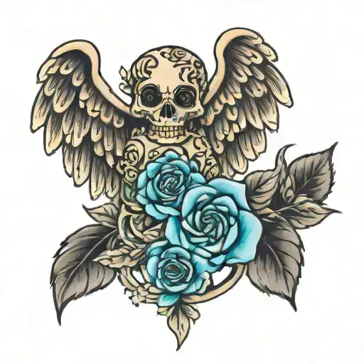 memorial nephew loss newborn, 03/09/24 tattoo design idea