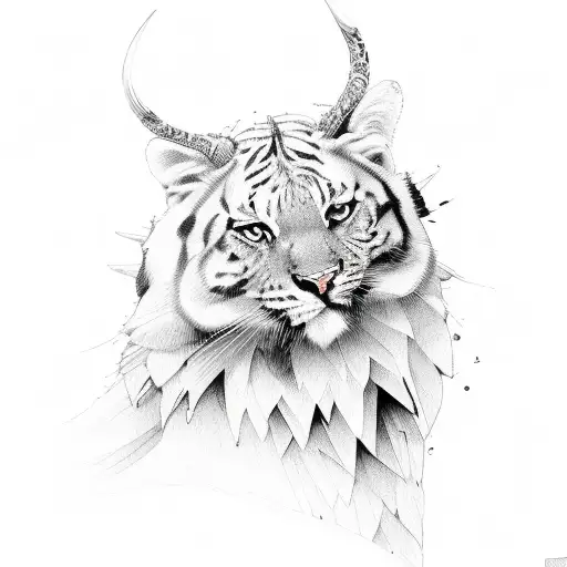 hunting tattoo design idea