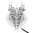 Ak 47 tattoo design idea