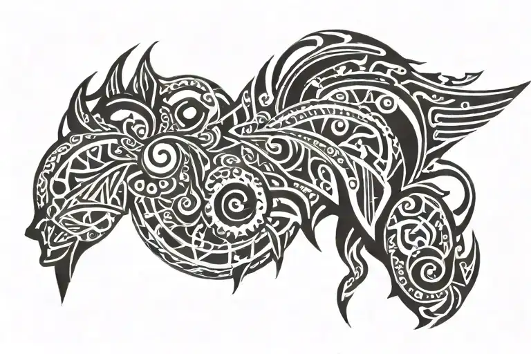 arawak art tattoo tattoo design idea