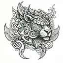 arawak tattoo design idea