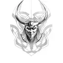 loki tattoo design idea