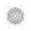 geometry israel pulse  tattoo design idea