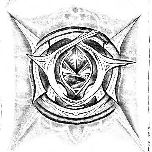 Solomon's seal, supernatural  tattoo design idea