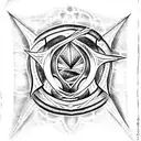 Solomon's seal, supernatural  tattoo design idea