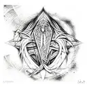 Solomon's seal, supernatural  tattoo design idea