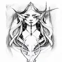 Solomon's seal, supernatural  tattoo design idea