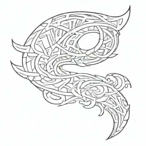 Boomerang tattoo design idea