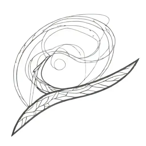 Boomerang tattoo design idea