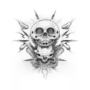 Pain is inevitable suffering is choice  tattoo design idea