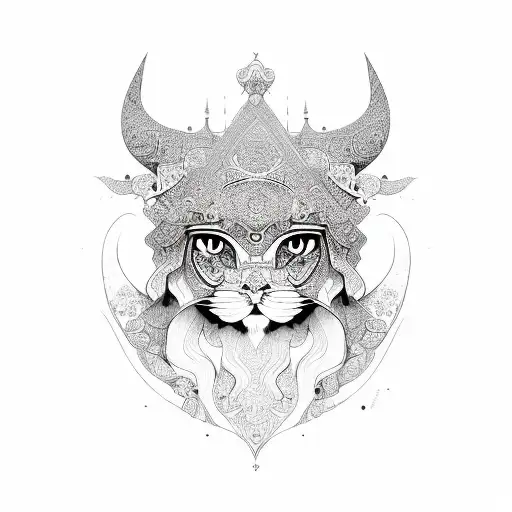 persian tattoo design idea