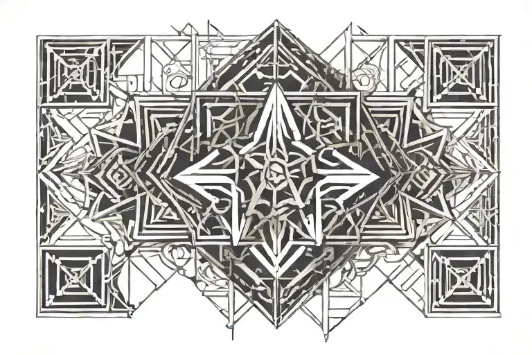 submissive slave chained tattoo design idea