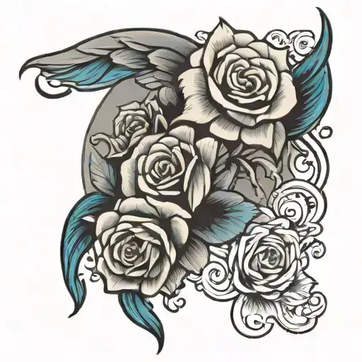 Memory Tattoo for Great grandmother tattoo design idea