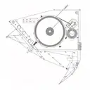 dj tattoo design idea