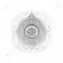 buda tattoo design idea