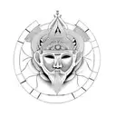 buda tattoo design idea