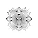 full body buda tattoo design idea