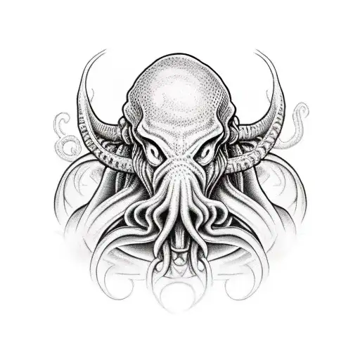 Cthulhu  tattoo design idea