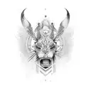 miami beach tattoo design idea