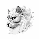 PERSIAN GRIFFIN tattoo design idea