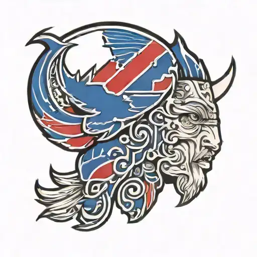 Buffalo Bills logo tattoo design idea