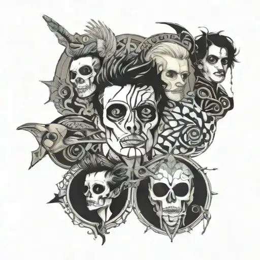 muse including their album art tattoo design idea