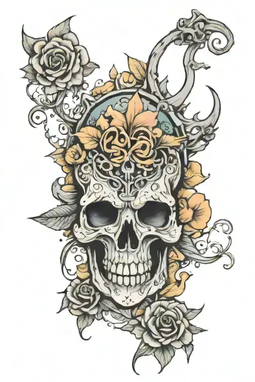 Afterlife tattoo design idea