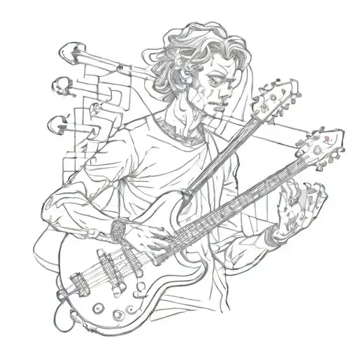 I am a musician and content creator. Music is only relief in my lige. I am struggle lot of barriers and i have encourage tattoo design idea