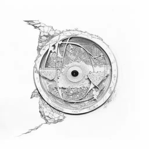 kintsugi tattoo design idea