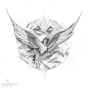 firebird tattoo design idea