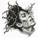 rotting michael jackson tattoo design idea