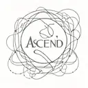 Ascend appeared that is made of the word innocence.  tattoo design idea