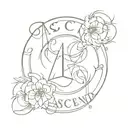 Ascend appeared that is made of the word innocence.  tattoo design idea
