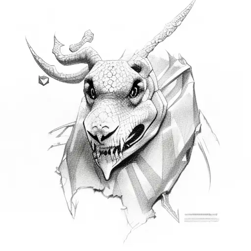 drake tattoo design idea