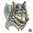 police sheepdog tattoo design idea