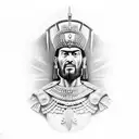 Skanderbeg tattoo design idea