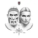 Skanderbeg tattoo design idea