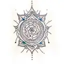 henna tattoo design idea