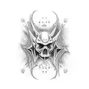 black sabbath tattoo design idea