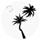 Palm Tree tattoo design idea