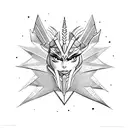 she-ra cartoon  tattoo design idea