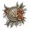 2 of 3 roman numerals tattoo design idea