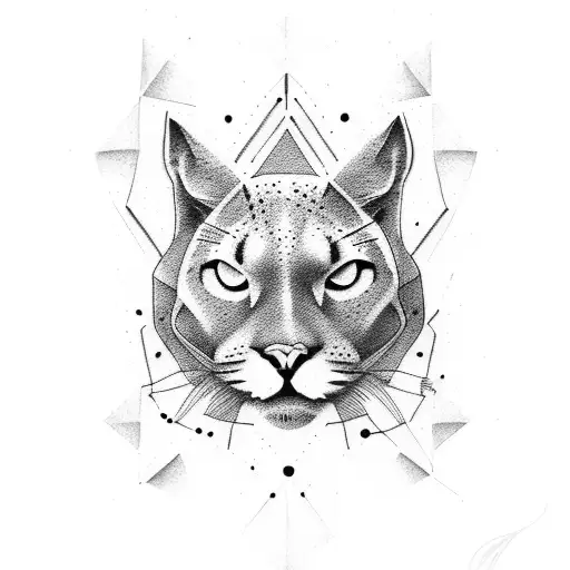 Puma  tattoo design idea