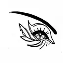 window  tattoo design idea