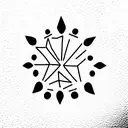 window  tattoo design idea