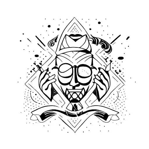 handball tattoo design idea