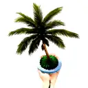 Palm Tree tattoo design idea