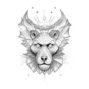 Saint Christopher tattoo design idea