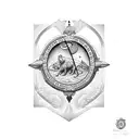 Saint Christopher tattoo design idea