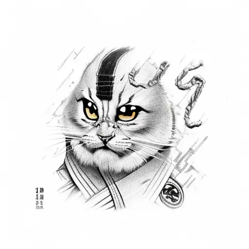 Karate Do and Juice WRLD tattoo design idea